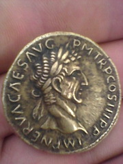 Древняя Римская монета