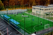 Строительство под ключ теннисных кортов и футбольных полей. 