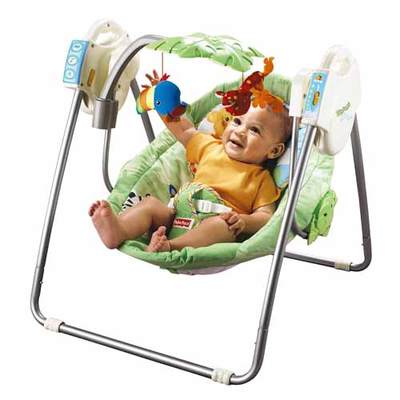   Swings on Rainforest Fisher Price