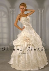 свадебное платье Оксаны Мухи