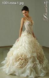 Шикарное свадебное платье Роза из салона Dominiss
