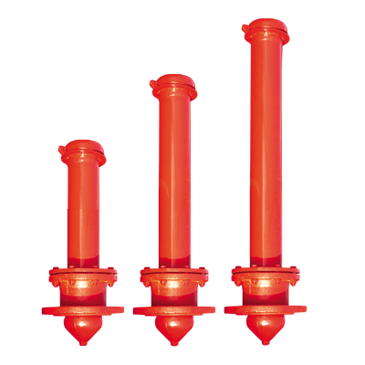 Гидранты пожарные 0, 5-2, 5м.   Подставки под гидранты.