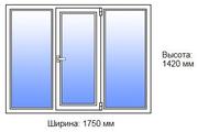 Металлопластиковые окна Winbau 1750х1420