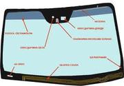 Лобовое стекло на все иномарки с установкой