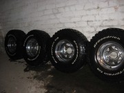 Резина BFGoodrich Mud-terrain б/у 33/12, 5/R15