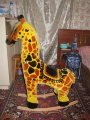 Жираф-качалка