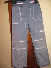 Продам теплые зимние брюки на флизе размер 104