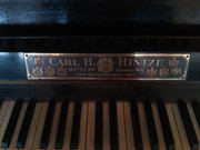 Продам немецкое пианино Carl H. Hintze Berlin Hoflieferant СРОЧНО!