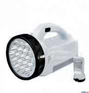 Фонарь-прожектор аккумуляторный светодиодный 19 LED + панель 28 LED. Б