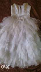 продам б/у свадебное платье размер 42-44
