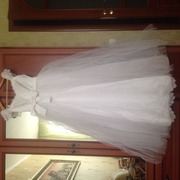 Продам свадебное платье БУ -шила на заказ с очень дорогих тканей!!!