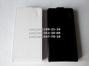 Флип чехол для Lenovo S580 (цвет черный и белый)