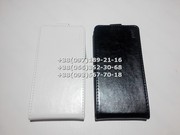 Флип чехол для Xiaomi Hongmi Redmi Note (белый,  черный)