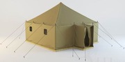 Военные брезентовые палатки всех типов УСТ-56,  УСБ-56 и Памир-10