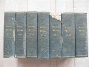 Антикварная книга Гете на немецком. Издание 1853-1857 г. (7 томов)