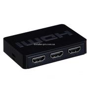 HDMI коммутатор 3Х1,  3D