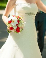 Продам б/у свадебное платье (произв. Испания) в Харькове