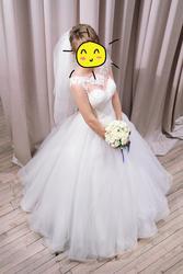 Изящное свадебное платье Anna Sposa