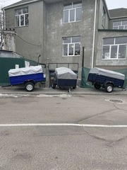 Прицепы Днепр 201 с треугольным дышлом.большой выбор