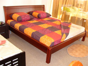 Двуспальные кровати из массива дерева от производителя